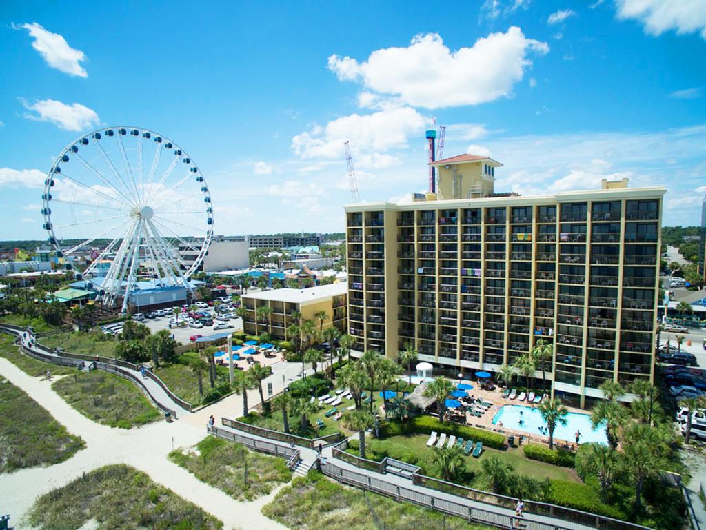 Holiday Pavilion Resort On The Boardwalk Myrtle Beach Exterior foto