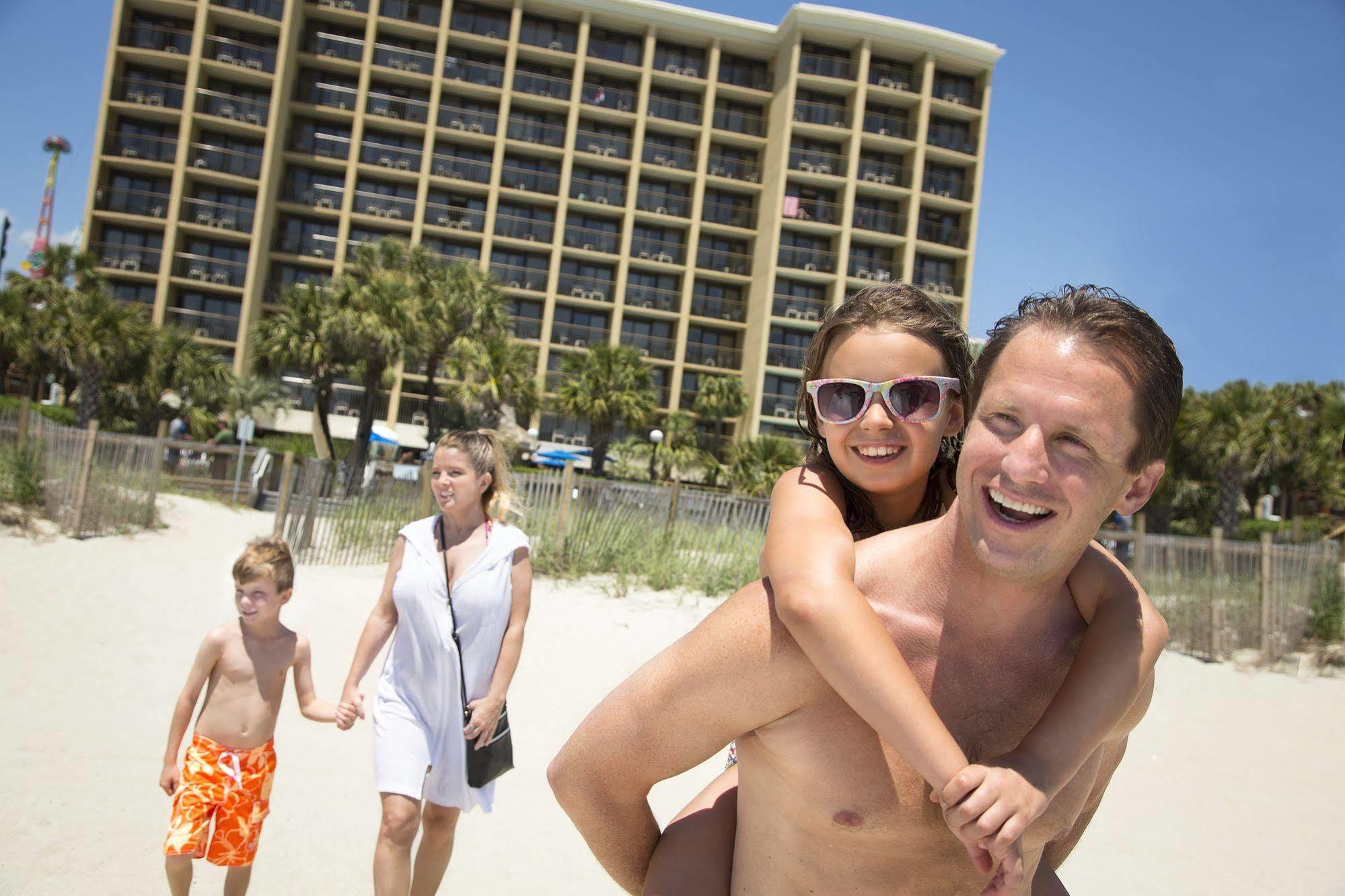 Holiday Pavilion Resort On The Boardwalk Myrtle Beach Exterior foto